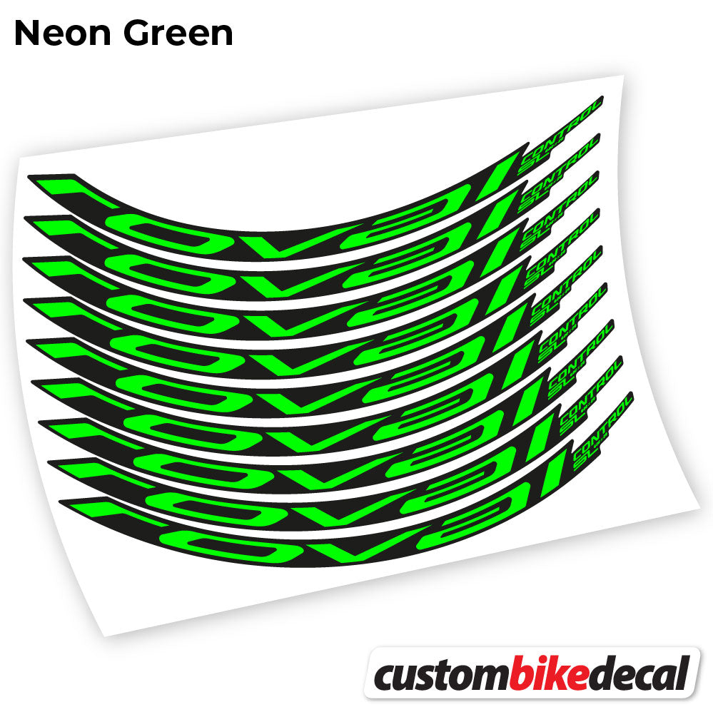 Aufkleber, Roval Control SL 2021, Mountainbike-Aufkleber, Vinyl