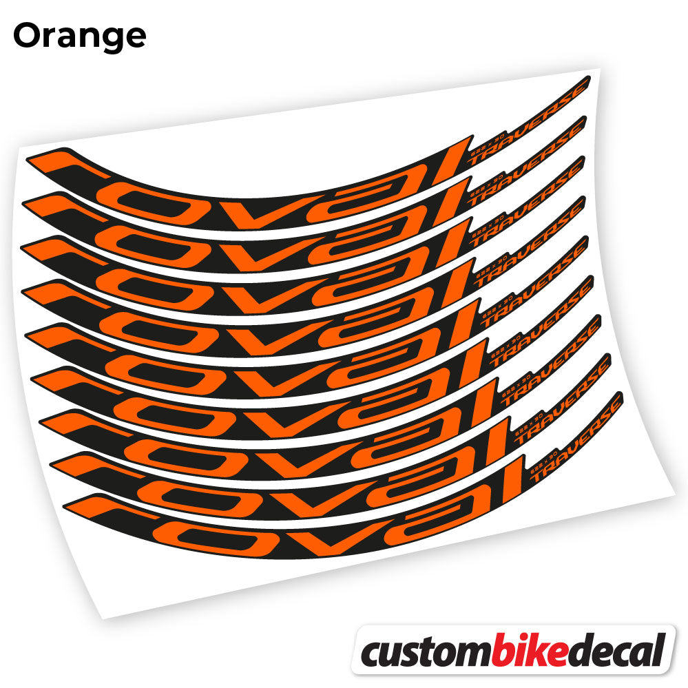 Aufkleber, Roval Traverse Carbon 2021, Vinyl-Aufkleber