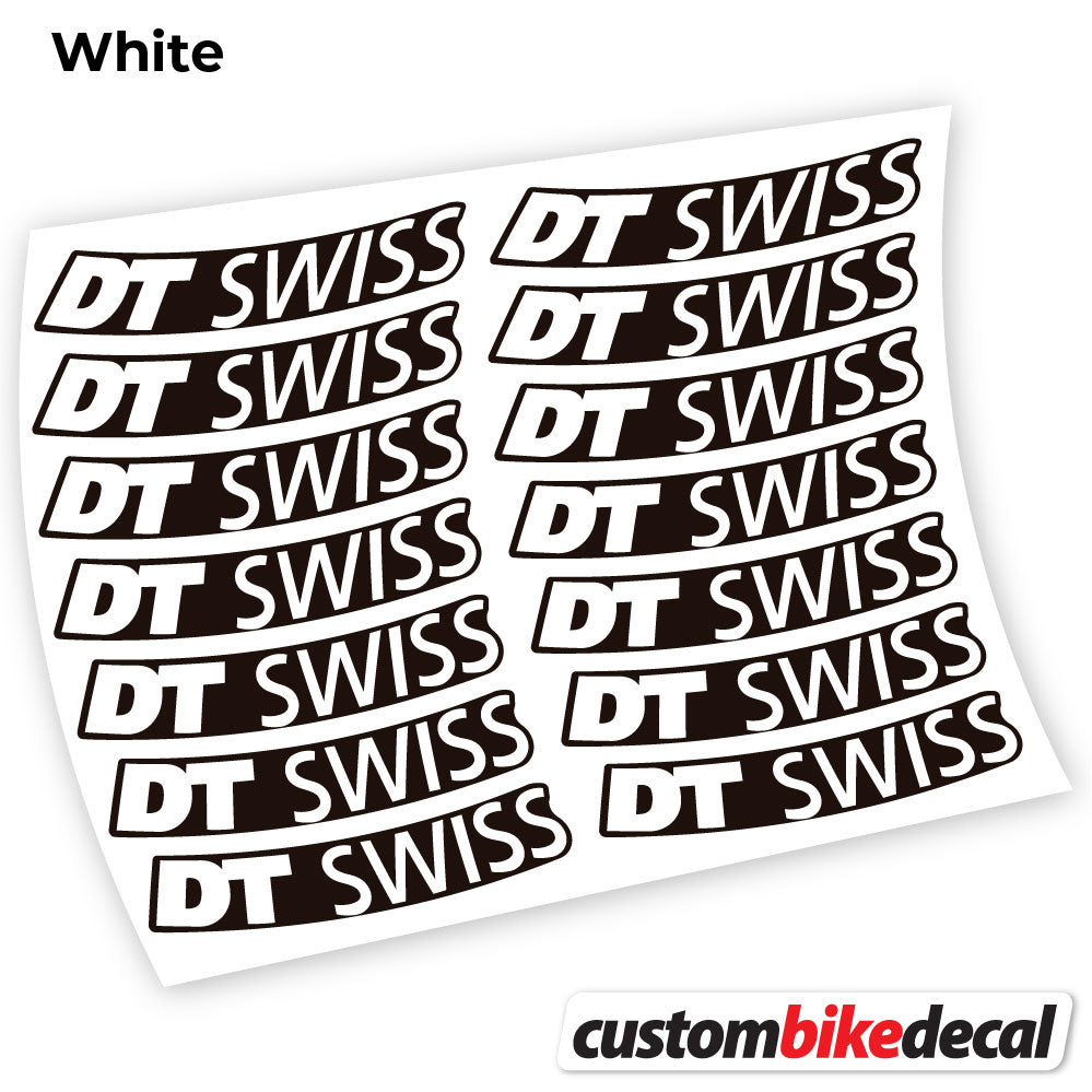 Aufkleber, DT Swiss Logo, Mountainbikes, Vinyl-Aufkleber