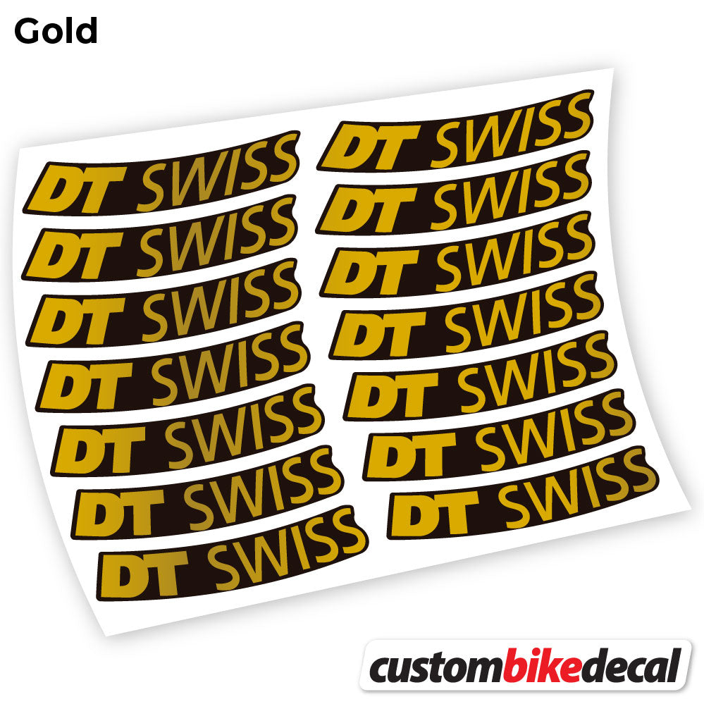 Aufkleber, DT Swiss Logo, Mountainbikes, Vinyl-Aufkleber