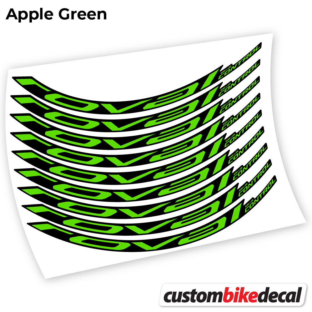 Aufkleber, Roval Control Carbon 2021, Mountainbike-Aufkleber, Vinyl