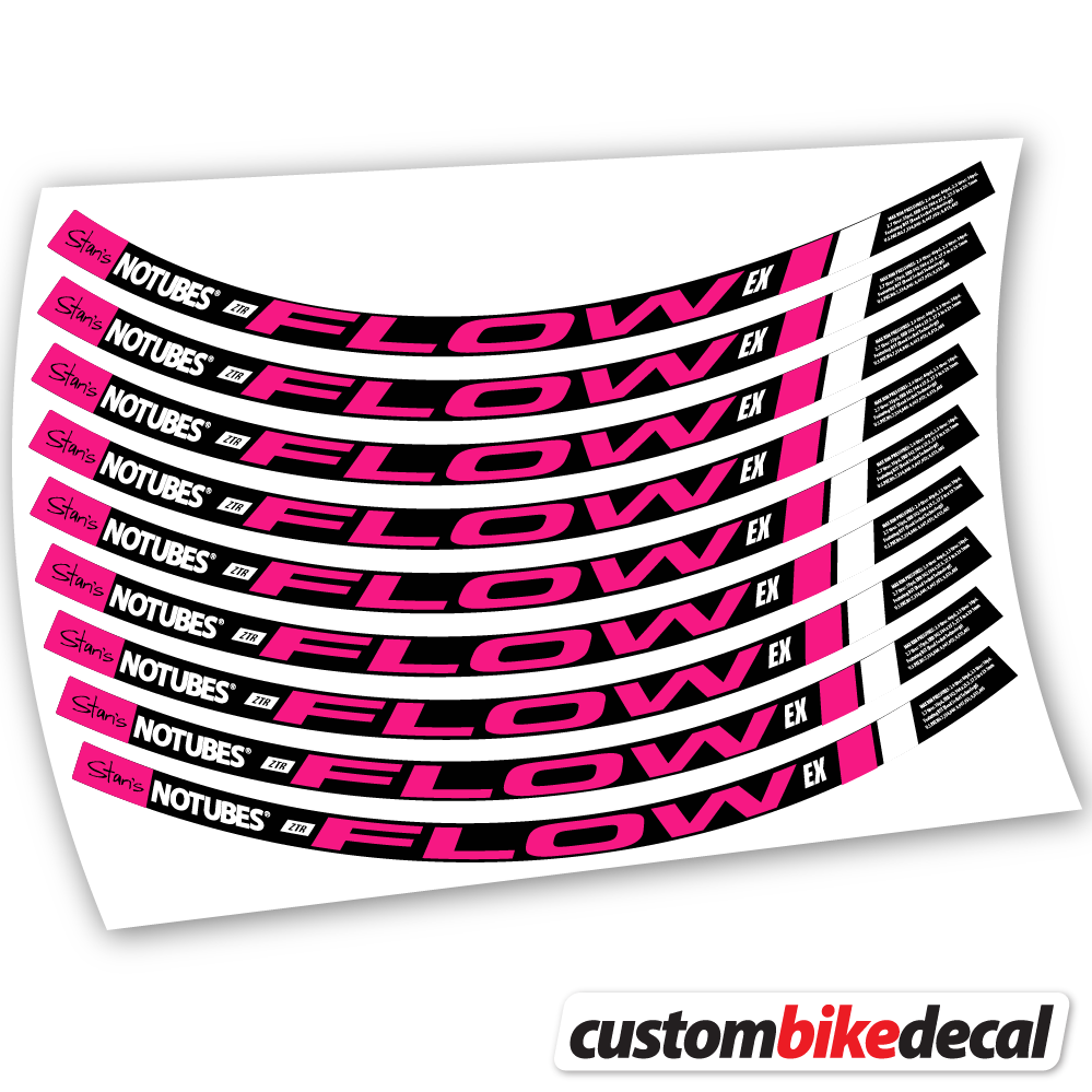 Aufkleber Notubes ZTR Flow Ex 2015, Mountainbikes MTB Sticker Vinyl