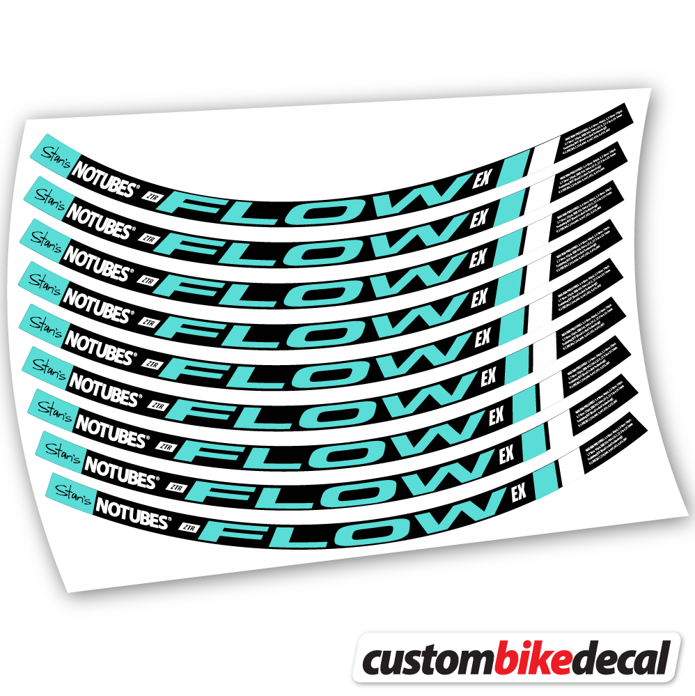 Aufkleber Notubes ZTR Flow Ex 2015, Mountainbikes MTB Sticker Vinyl