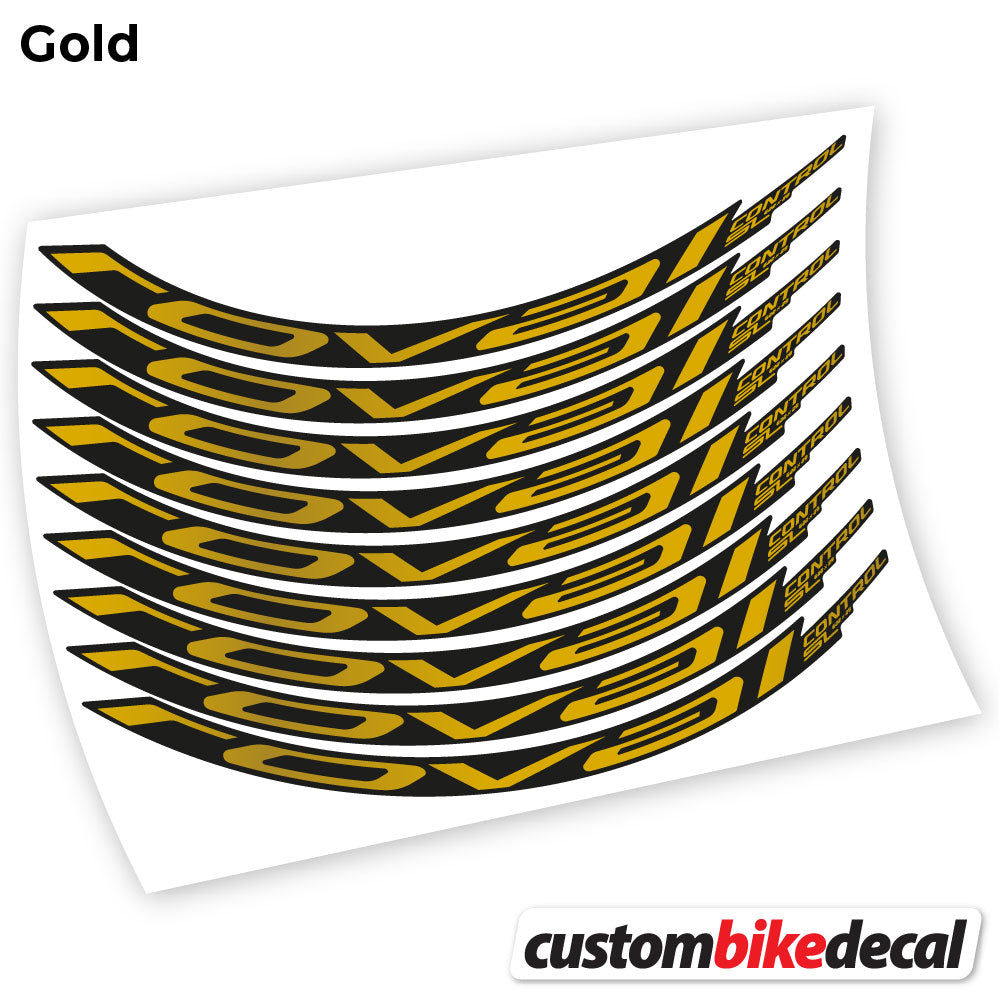 Aufkleber, Roval Control SL 2021, Mountainbike-Aufkleber, Vinyl
