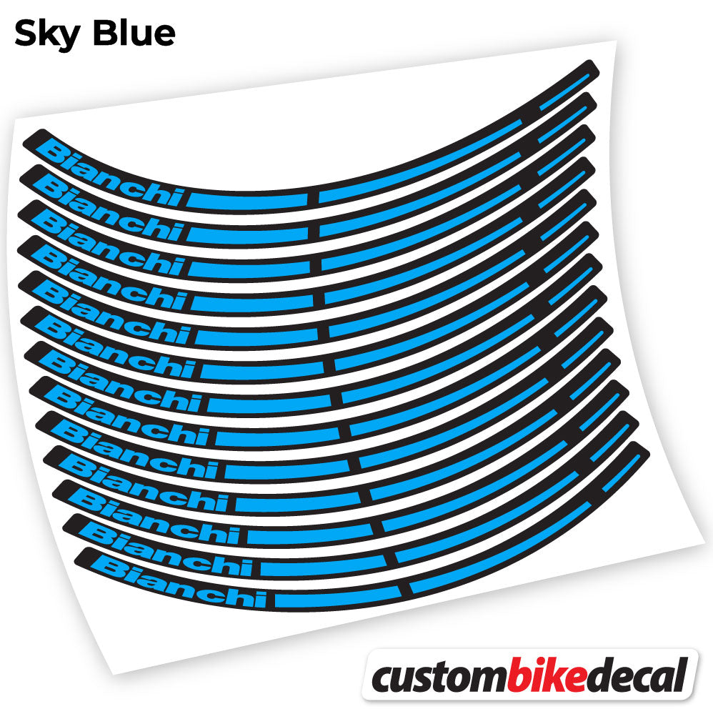 Aufkleber, Bianchi, Mountainbike-Aufkleber, Vinyl