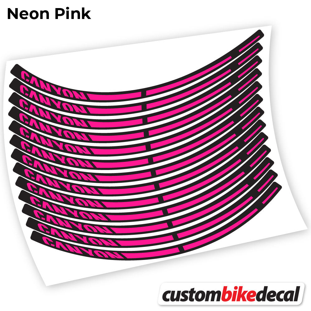 Aufkleber, Canyon, Mountainbikes, Vinyl