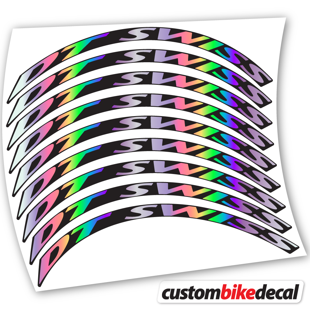 Aufkleber DT Swiss, Mountainbike-Aufkleber Vinyl