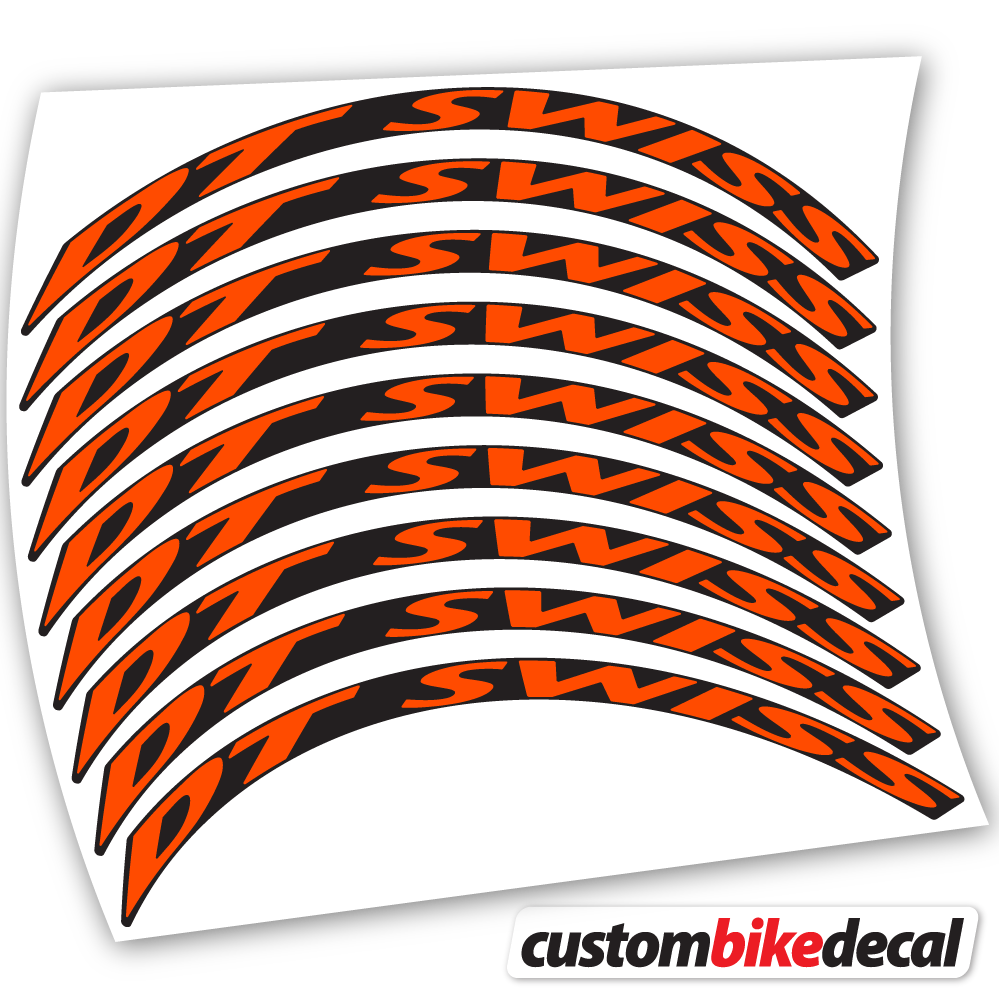 Decal DT Swiss, Mountain Wheel Bikes Sticker vinyl