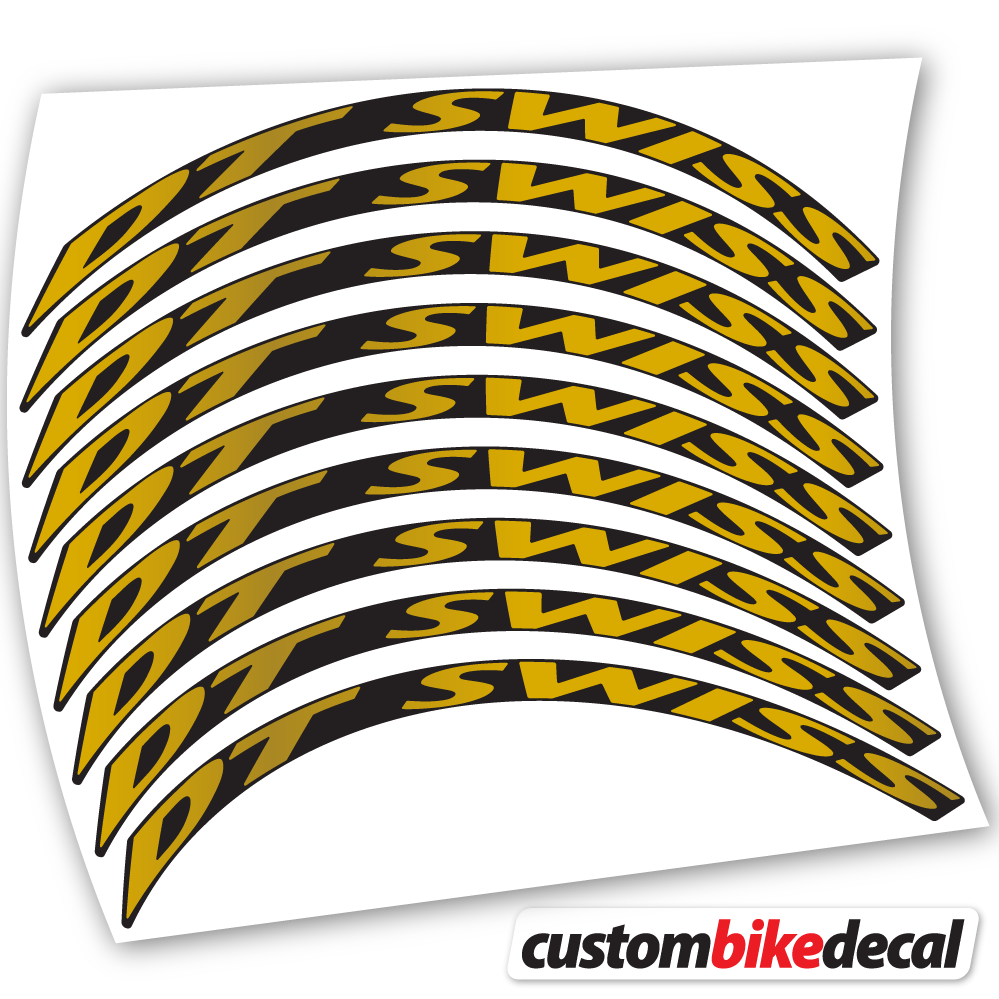 Aufkleber DT Swiss, Mountainbike-Aufkleber Vinyl