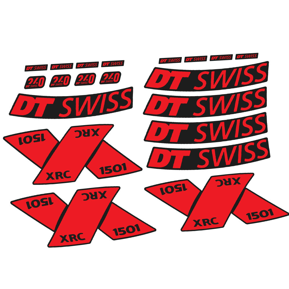 Aufkleber DT Swiss XRC 1501 Spline 2022, MTB-Rad 29, Sticker Vinyl