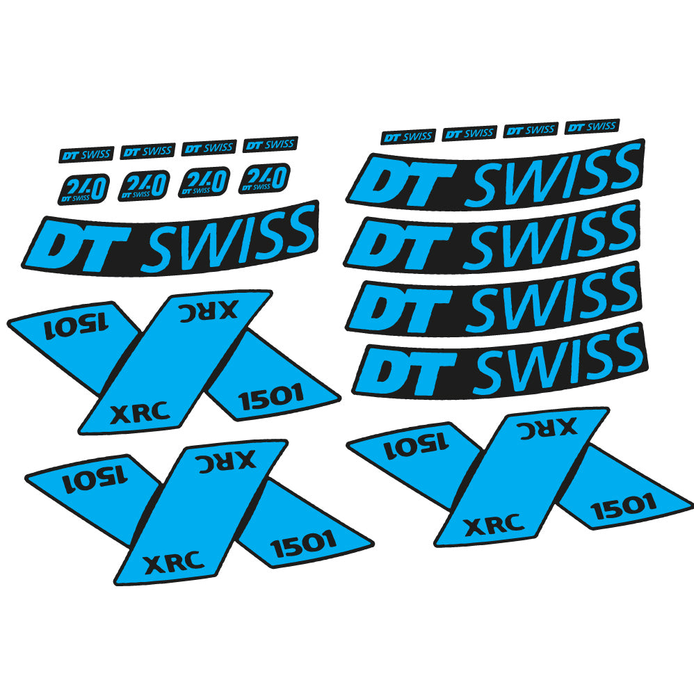 Aufkleber DT Swiss XRC 1501 Spline 2022, MTB-Rad 29, Sticker Vinyl
