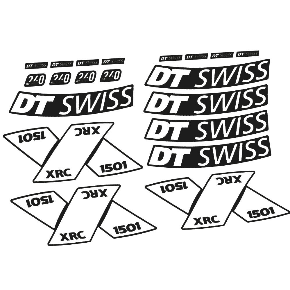 Aufkleber DT Swiss XRC 1501 Spline 2022, MTB-Rad 29, Sticker Vinyl