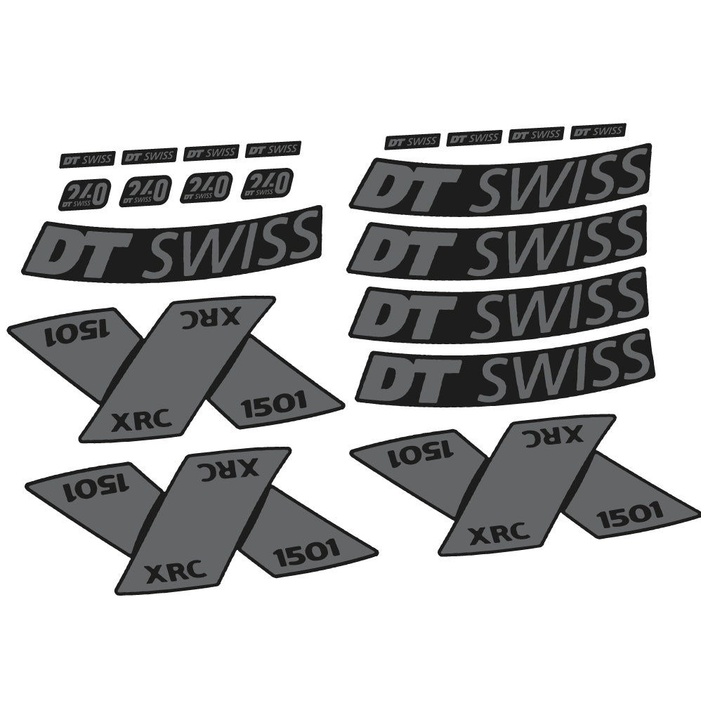 Aufkleber DT Swiss XRC 1501 Spline 2022, MTB-Rad 29, Sticker Vinyl