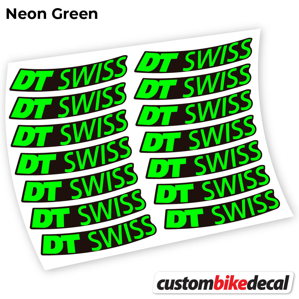 Aufkleber, DT Swiss Logo, Mountainbikes, Vinyl-Aufkleber