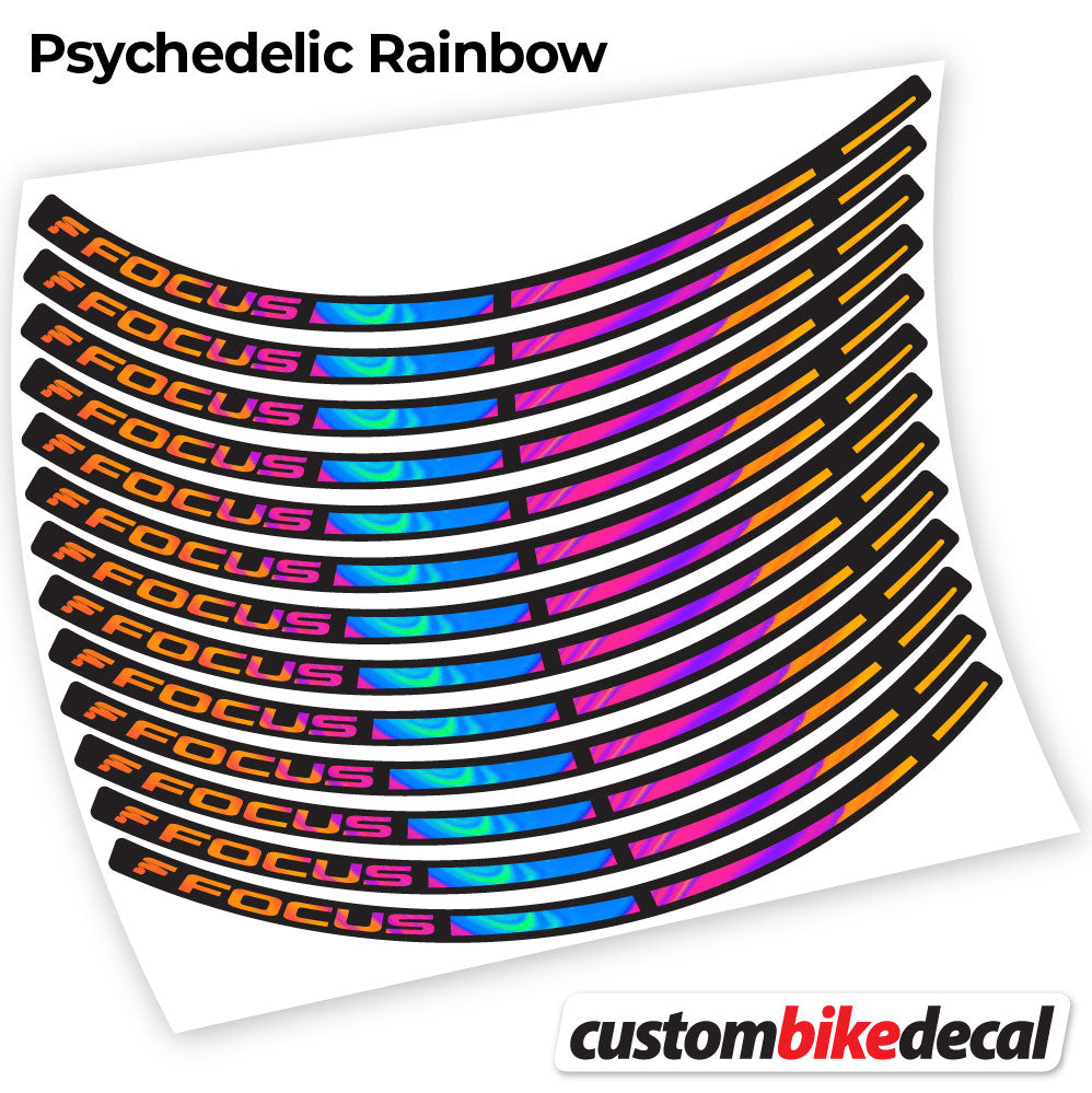 Aufkleber, Focus, Mountainbike-Aufkleber, Vinyl