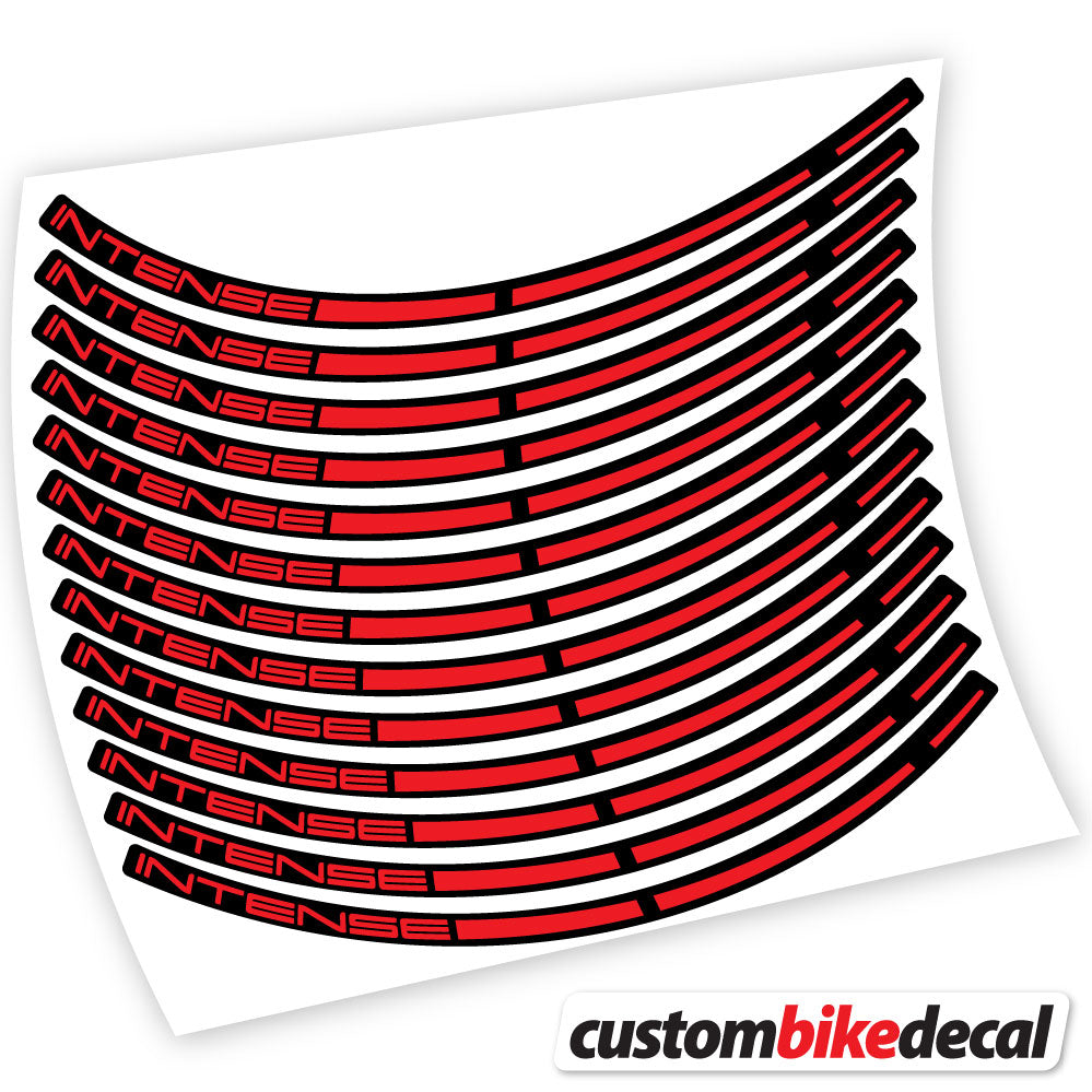 Aufkleber, Intense, Mountainbike-Aufkleber, Vinyl