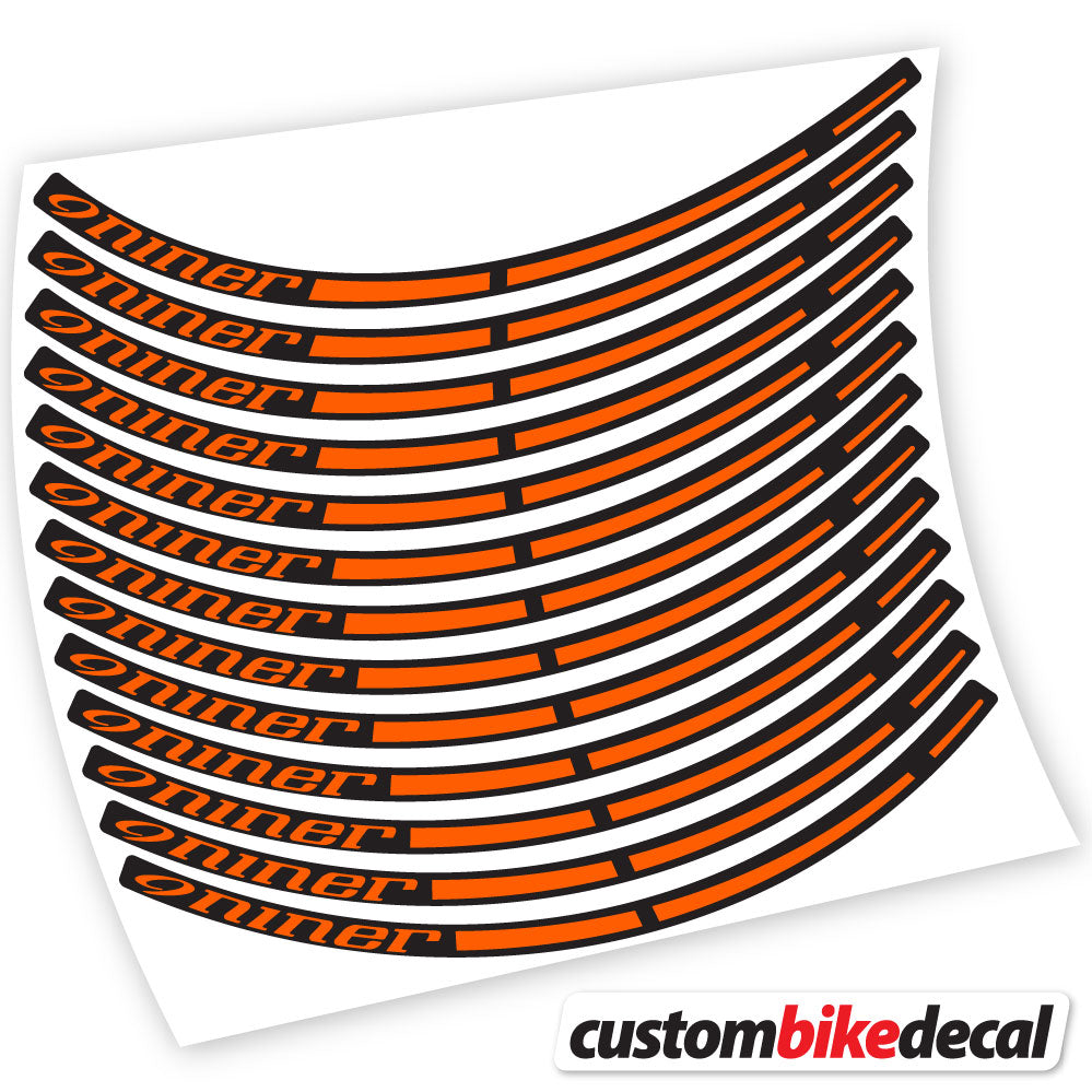 Aufkleber, Niner, Mountainbike-Aufkleber, Vinyl