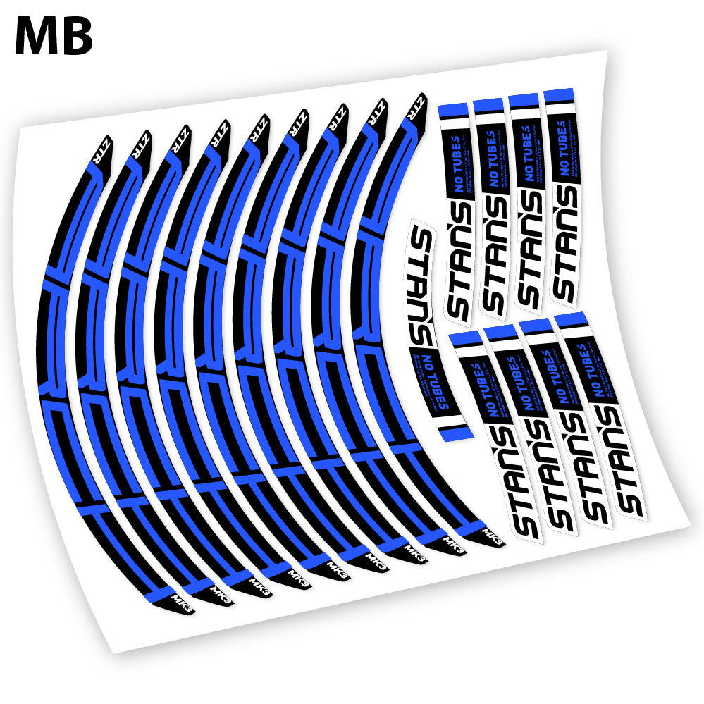 Aufkleber, Notubes ZTR Arch MK3 2018, Mountainbike-Aufkleber, Vinyl