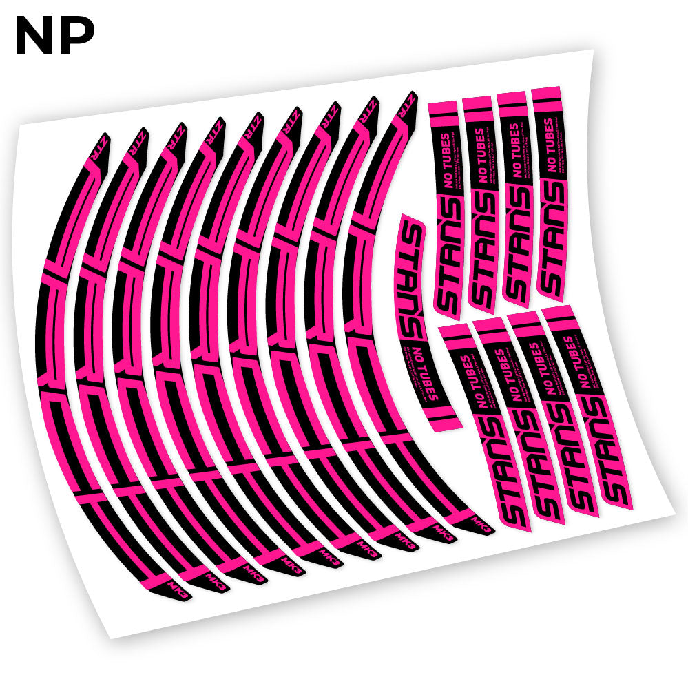 Aufkleber, Notubes ZTR Arch MK3 2018, Mountainbike-Aufkleber, Vinyl