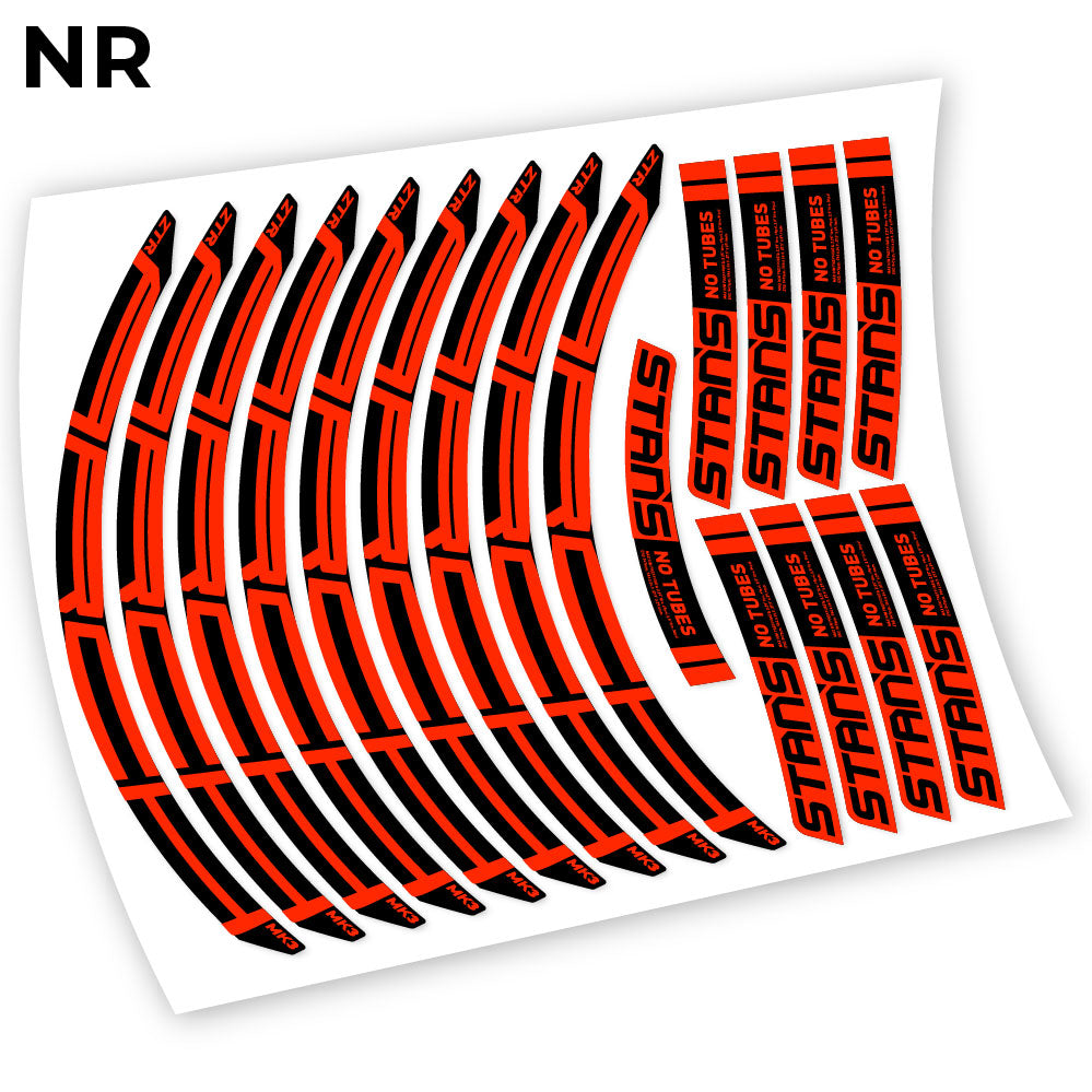 Aufkleber, Notubes ZTR Arch MK3 2018, Mountainbike-Aufkleber, Vinyl