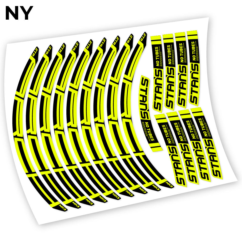 Aufkleber, Notubes ZTR Arch MK3 2018, Mountainbike-Aufkleber, Vinyl