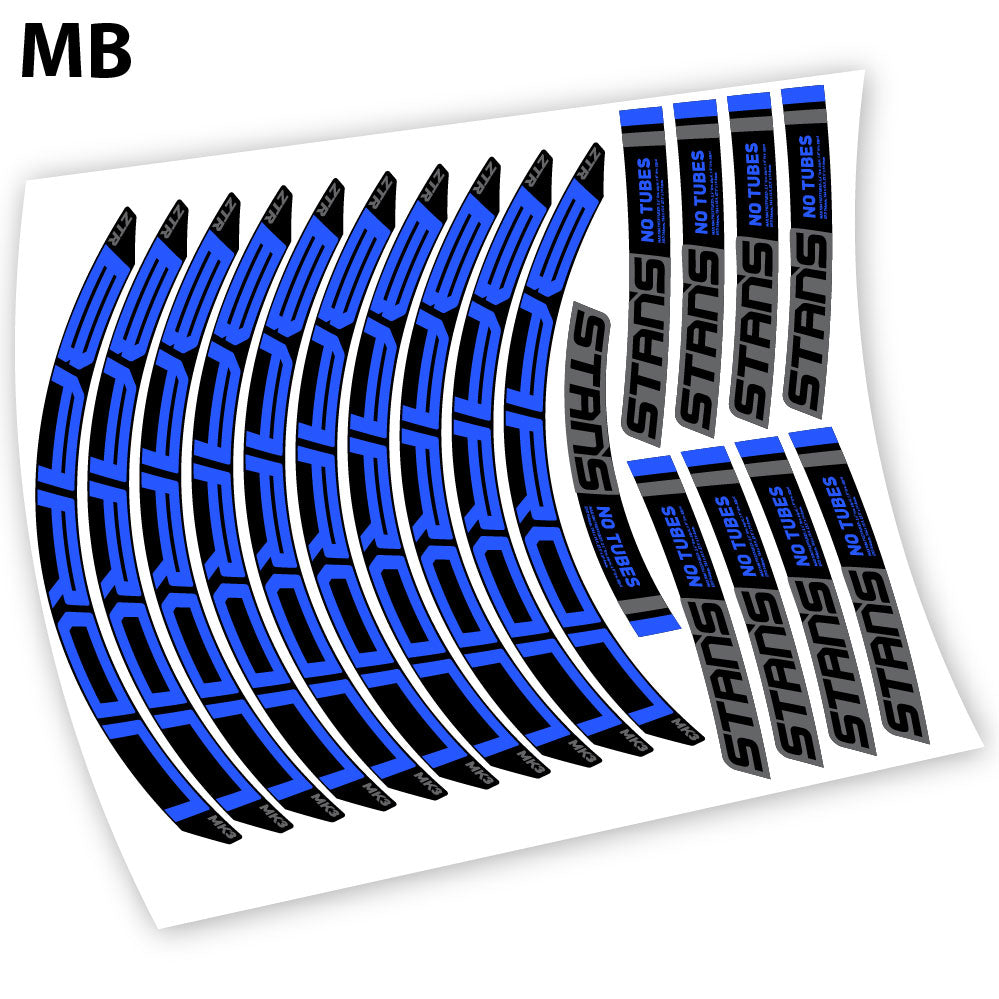 Aufkleber, Notubes ZTR Baron MK3 2018, Vinyl-Aufkleber