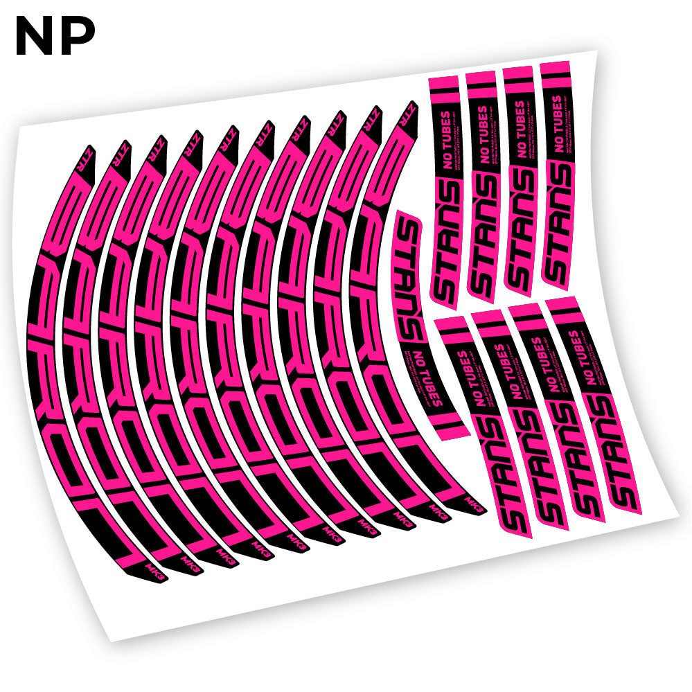 Aufkleber, Notubes ZTR Baron MK3 2018, Vinyl-Aufkleber