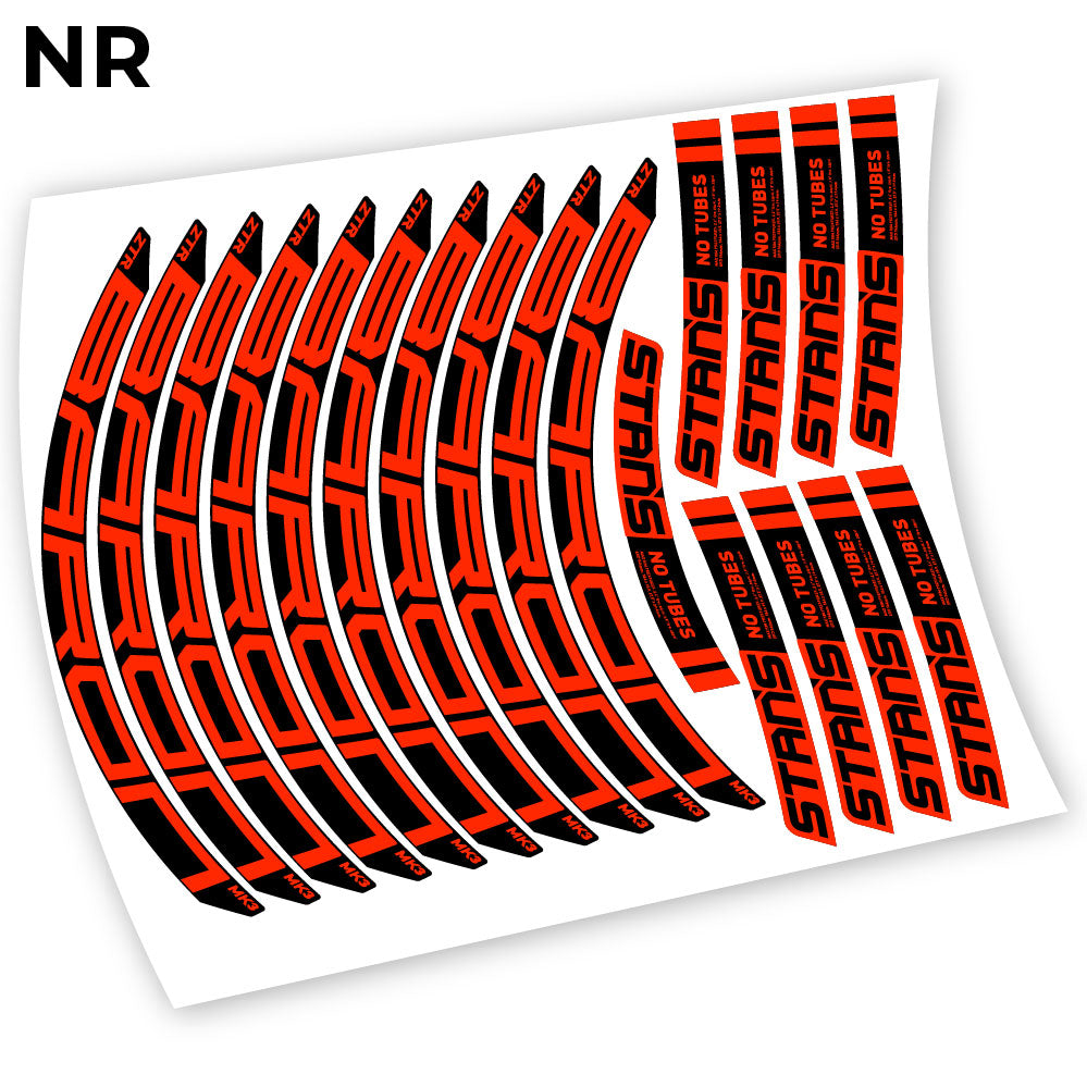 Aufkleber, Notubes ZTR Baron MK3 2018, Vinyl-Aufkleber
