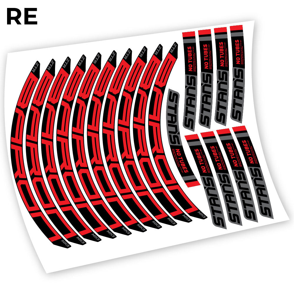 Aufkleber, Notubes ZTR Baron MK3 2018, Vinyl-Aufkleber