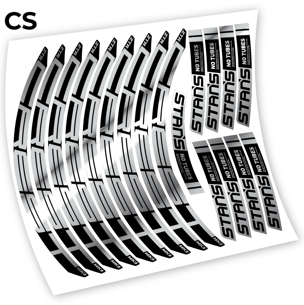 Aufkleber, Notubes ZTR Crest MK3 2018, Mountainbike-Aufkleber, Vinyl