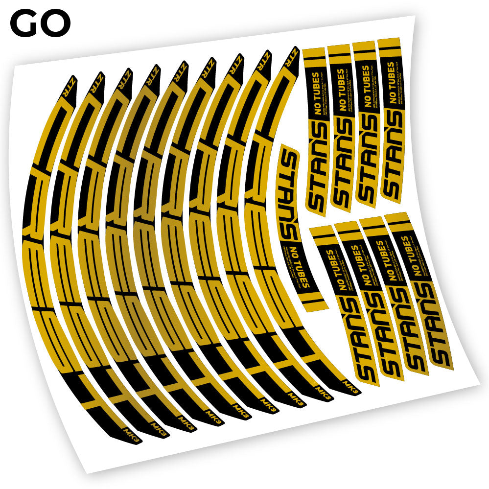Aufkleber, Notubes ZTR Crest MK3 2018, Mountainbike-Aufkleber, Vinyl