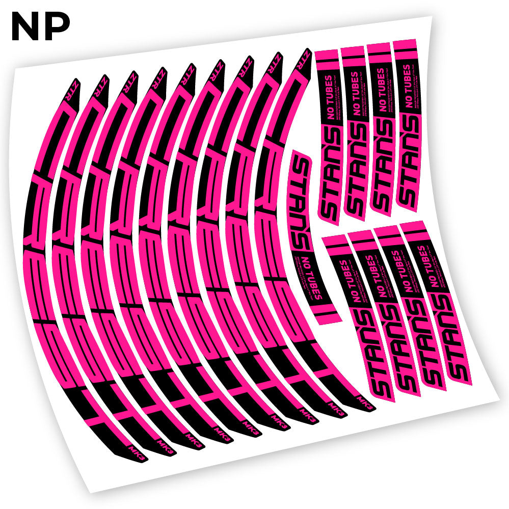 Aufkleber, Notubes ZTR Crest MK3 2018, Mountainbike-Aufkleber, Vinyl