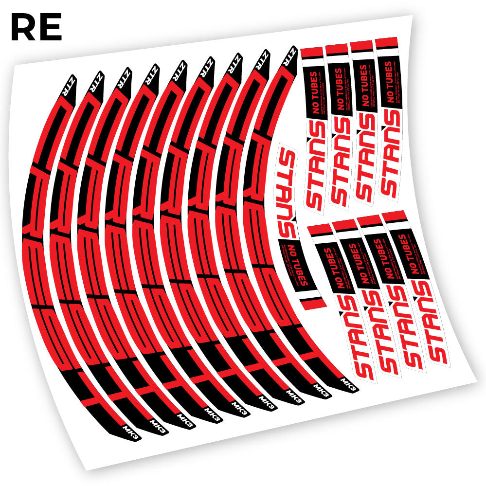Aufkleber, Notubes ZTR Crest MK3 2018, Mountainbike-Aufkleber, Vinyl