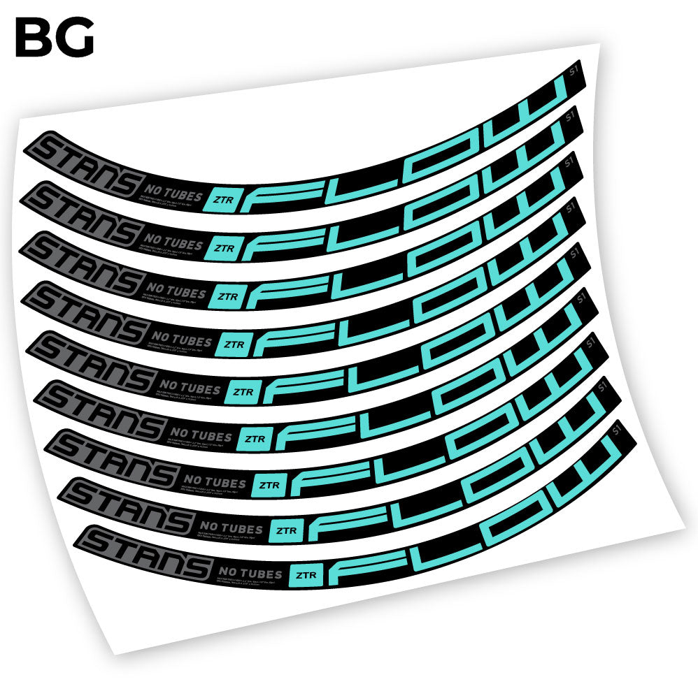 Aufkleber Stans Notubes ZTR Flow S1 2020, Mountainbikes, Vinyl-Aufkleber