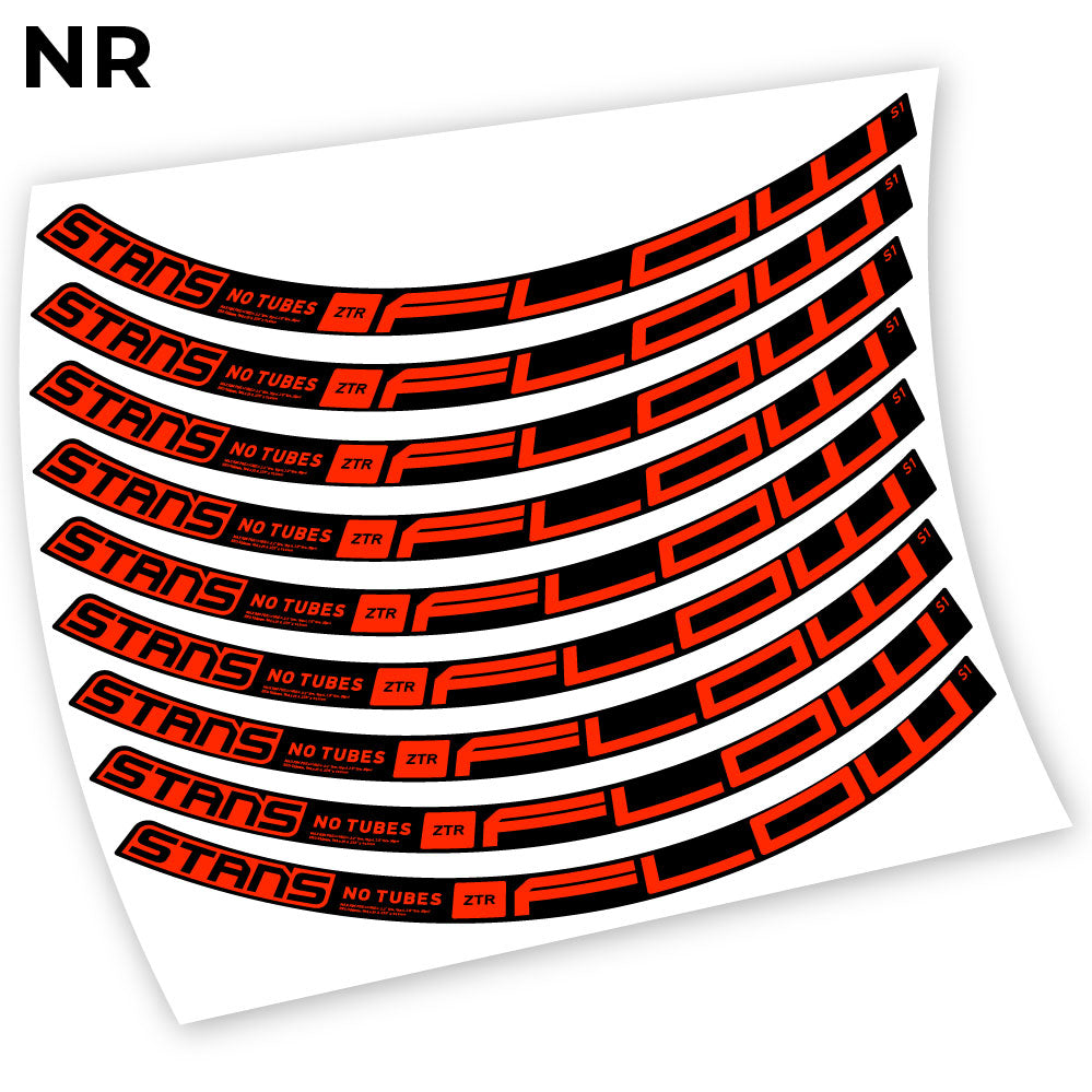 Aufkleber Stans Notubes ZTR Flow S1 2020, Mountainbikes, Vinyl-Aufkleber