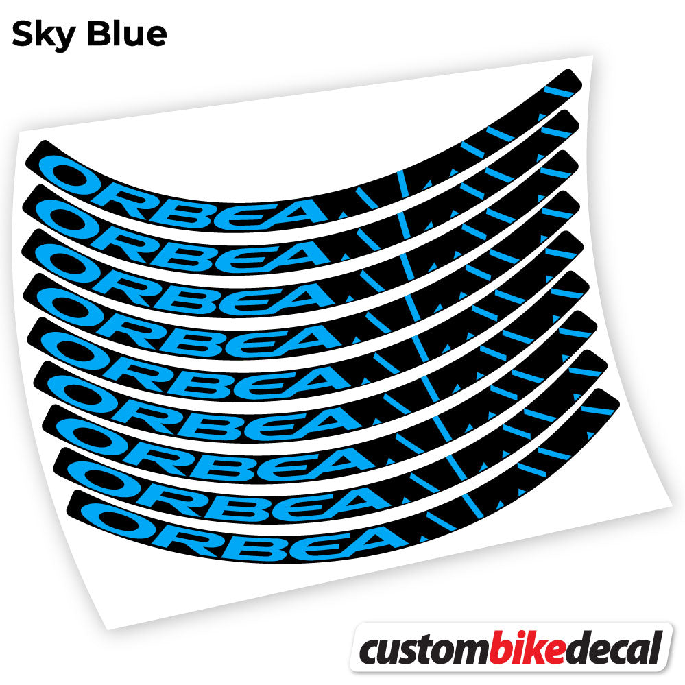 Aufkleber, Orbea Alma, Mountainbike-Aufkleber, Vinyl