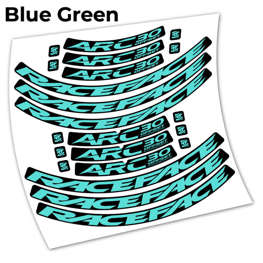 Aufkleber Raceface ARC30 Offset 2021 Sticker Vinyl