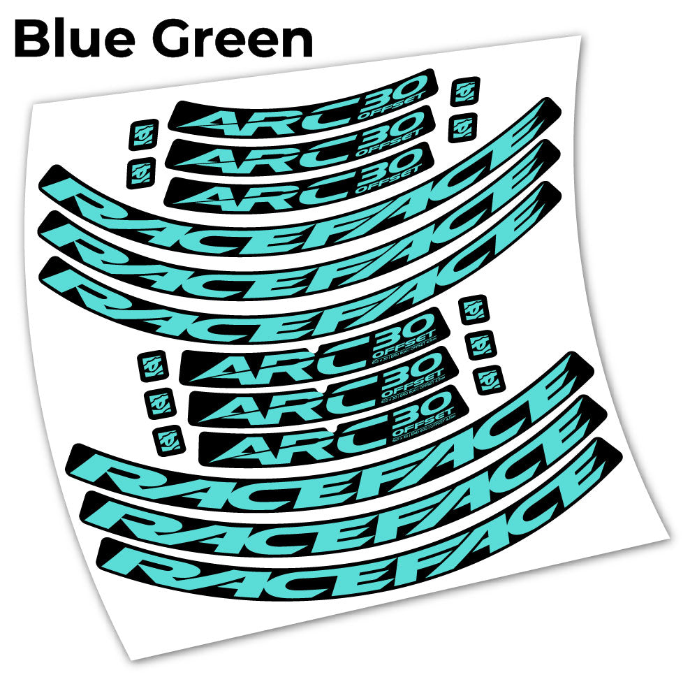 Aufkleber Raceface ARC30 Offset 2021 Sticker Vinyl