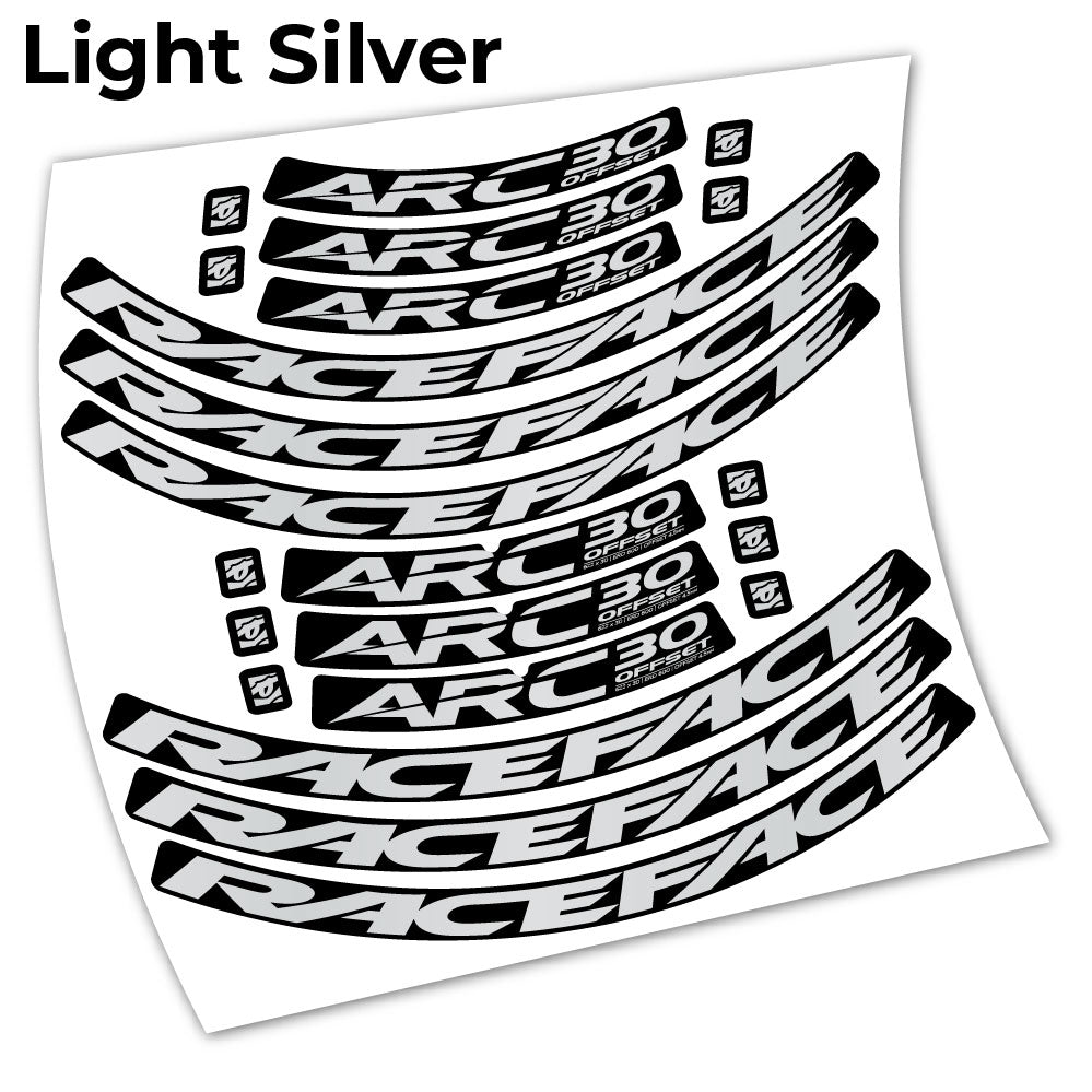 Aufkleber Raceface ARC30 Offset 2021 Sticker Vinyl