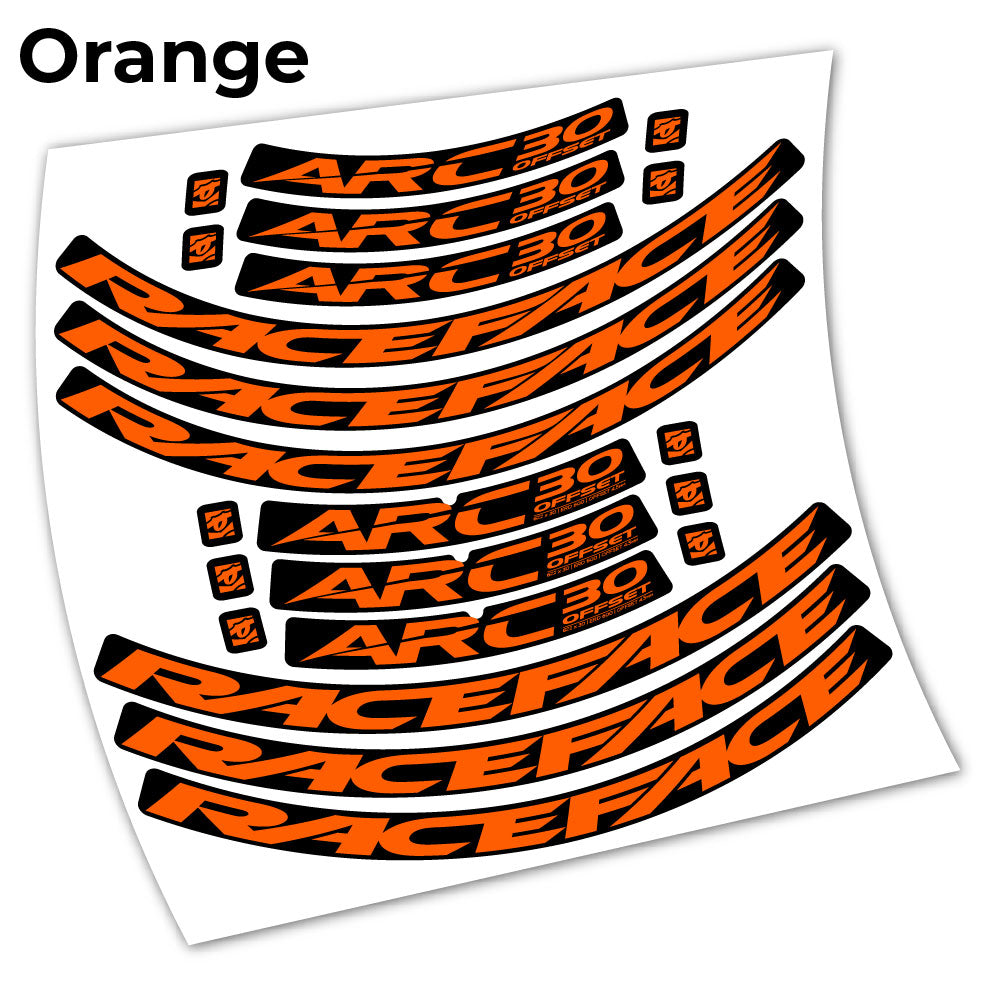 Aufkleber Raceface ARC30 Offset 2021 Sticker Vinyl