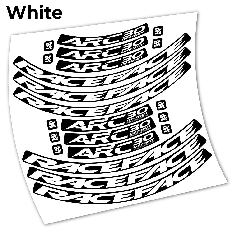 Aufkleber Raceface ARC30 Offset 2021 Sticker Vinyl