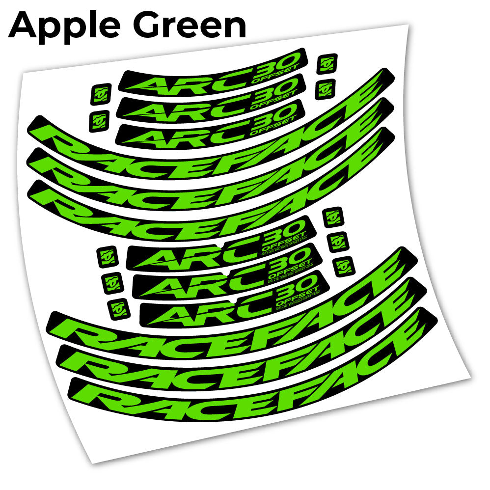Aufkleber Raceface ARC30 Offset 2021 Sticker Vinyl