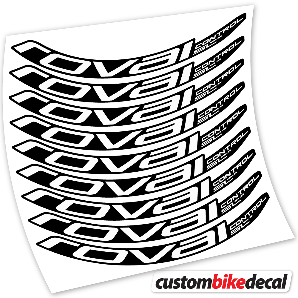 Decal Roval Control SL 2019, Tires MTB Sticker Vinyl Graphics Kit