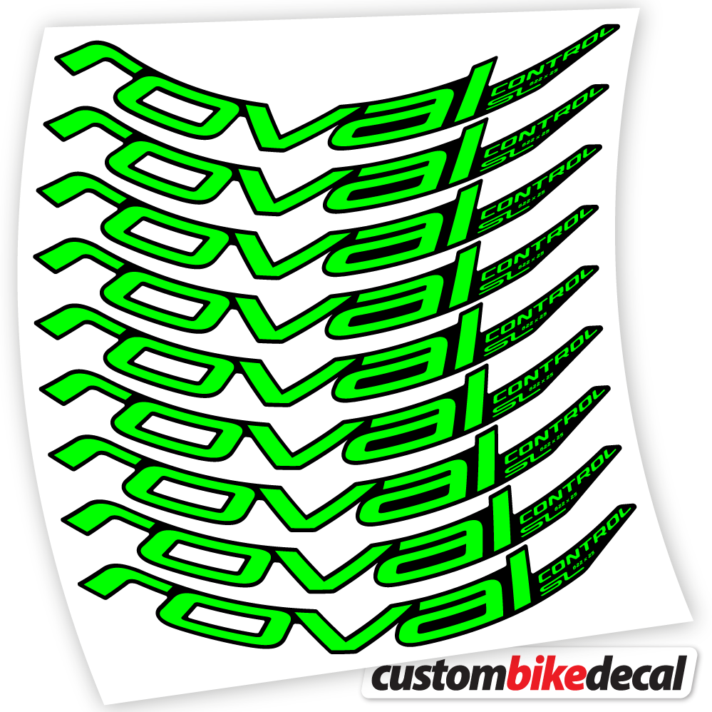 Aufkleber Roval Control SL 2020, Mountainbikes MTB 29 Sticker Vinyl