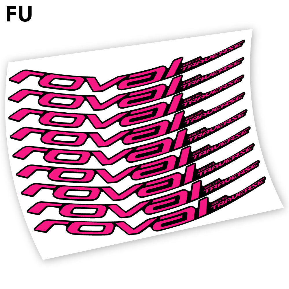 Aufkleber, Roval Traverse Alloy 2019, Mountainbike-Aufkleber, Vinyl