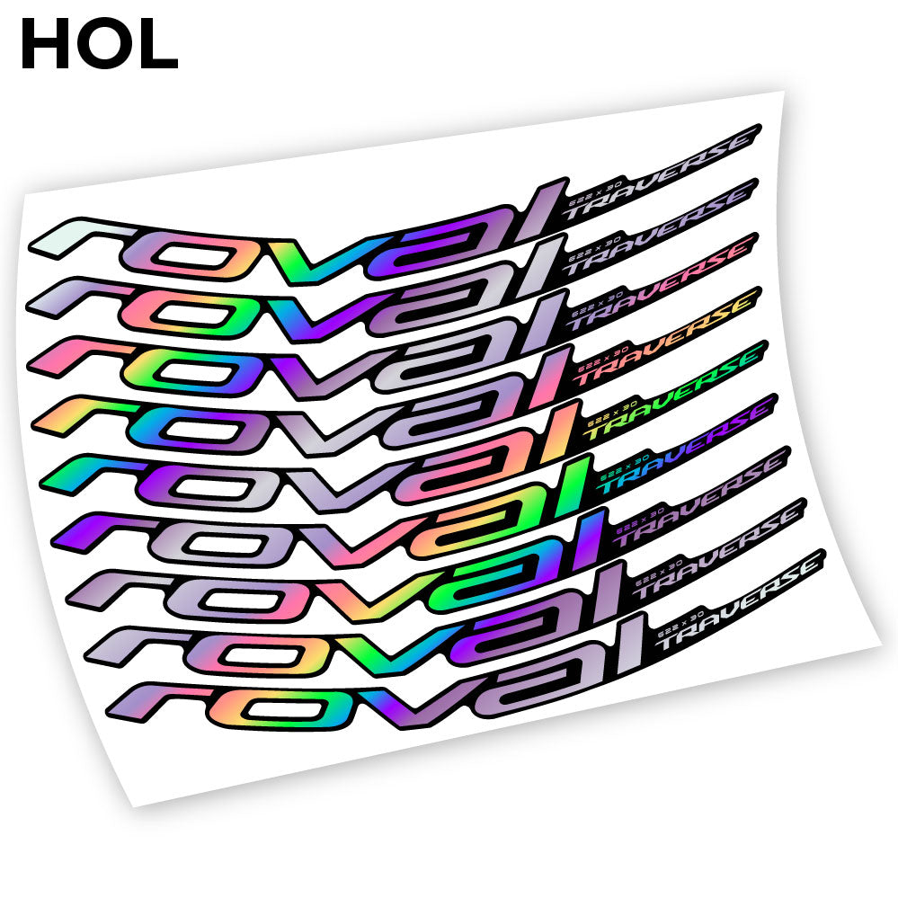 Aufkleber, Roval Traverse Alloy 2019, Mountainbike-Aufkleber, Vinyl