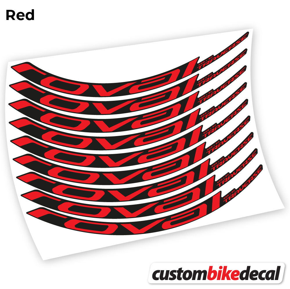 Roval Traverse Carbon 2021 Aufkleber Vinyl