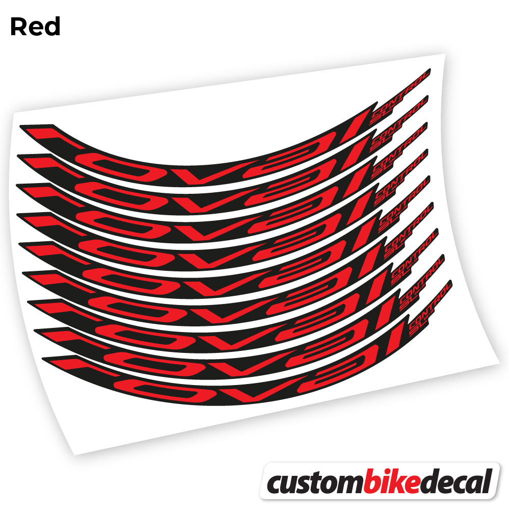 Aufkleber, Roval Control SL 2021, Mountainbike-Aufkleber, Vinyl
