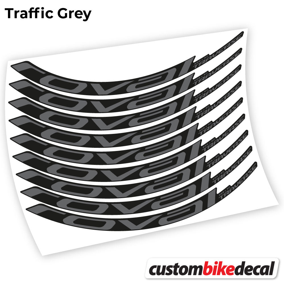 Aufkleber, Roval Traverse Carbon 2021, Vinyl-Aufkleber