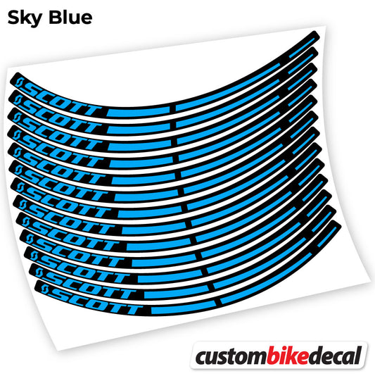 Aufkleber, Scott, Mountainbikes, Vinyl